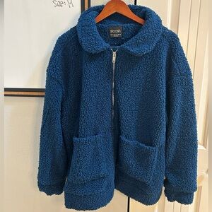 Blue Sherpa Jacket